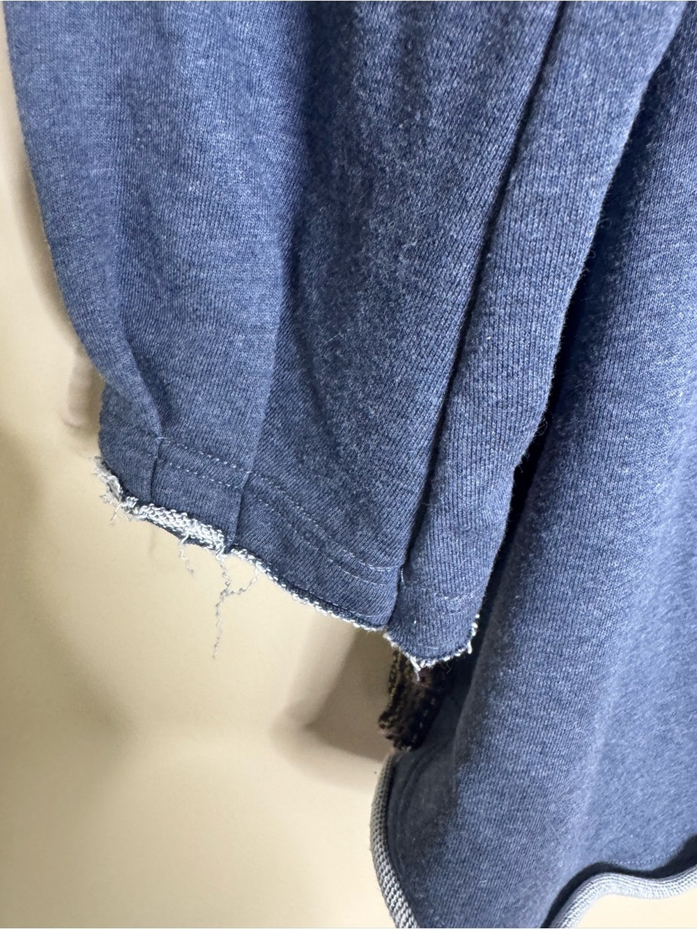 Natural Life Knit Trim Oversized Cotton Sweatshirt Boho Earthy Ecocore Large S/M - Picture 5 of 8